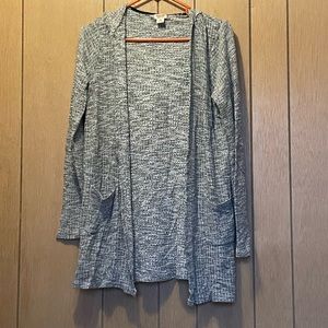 Open front cardigan